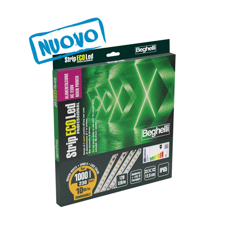Strip Led AC 230V iP65 ESTERNO