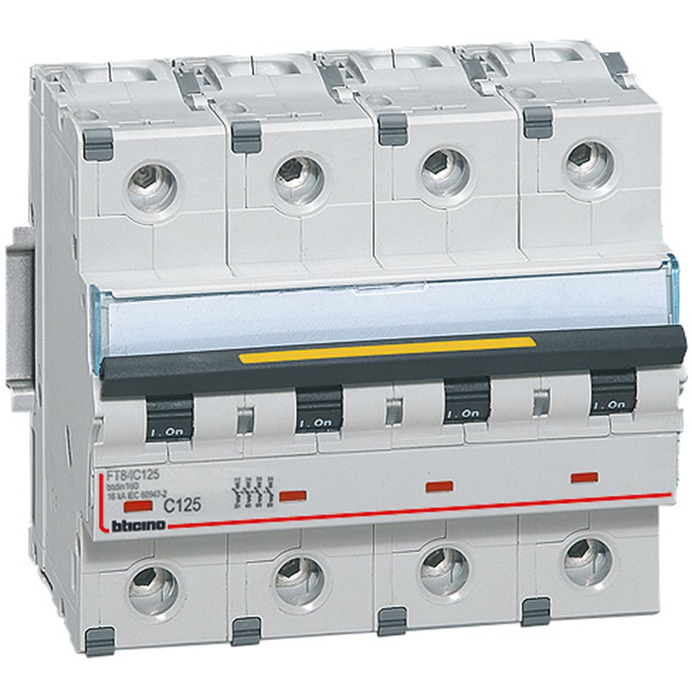 BTDIN 160 - MAGNETOTERMICO 4P CURVA C 125A 16KA