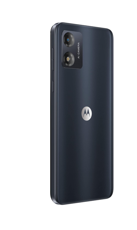 Motorola e13 Smartphone batteria 5000 mAH, Dolby Atmos Stereo Speakers, 13MP, 64 GB, Nero (Black)