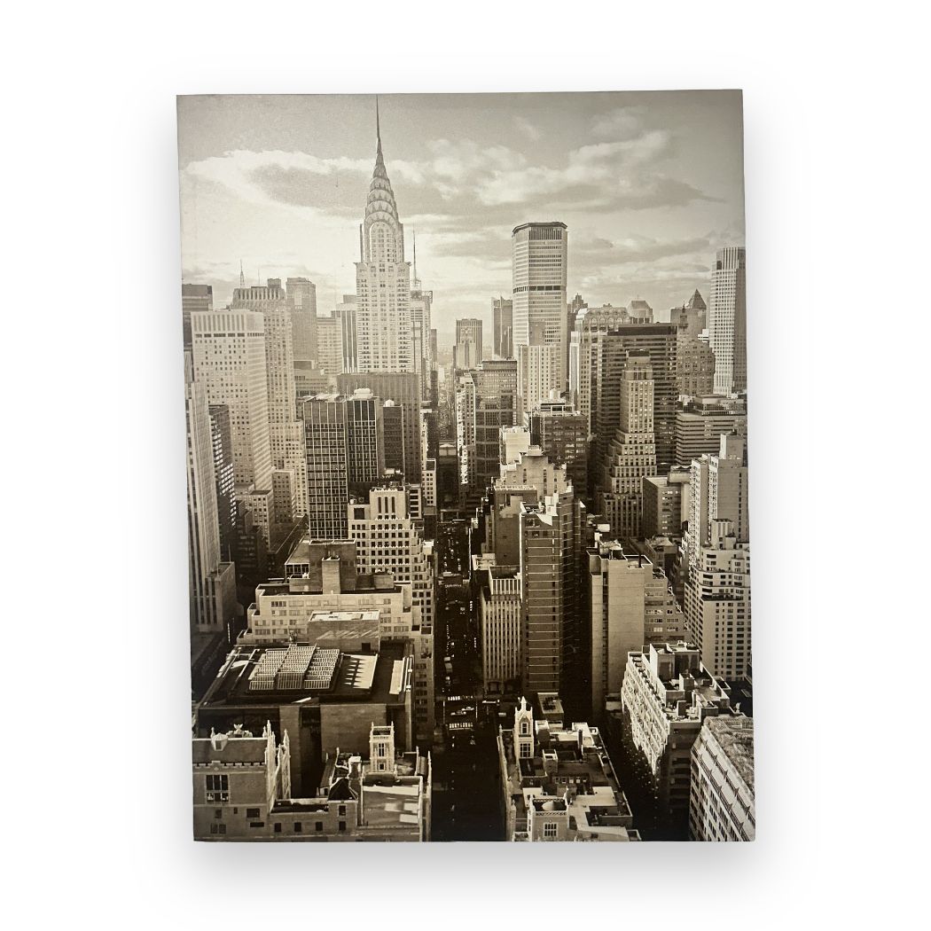 Quadro su Tela Verticale Città Grattacieli Manhattan New York