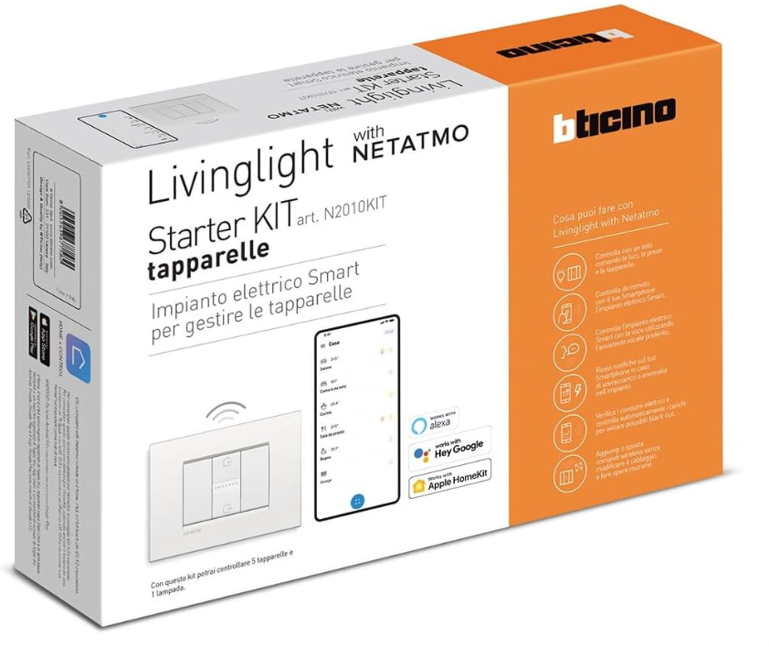 Bticino Starter Kit per gestione luci e tapparelle