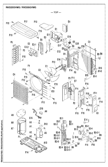 Daikin Air Conditioning Spare Part 148431J SWING COMPRESSOR 1YC23NXD#A