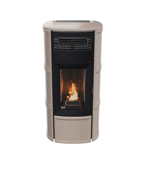 MCZ Stufa a Pellet - SUITE COMFORT AIR UP 14 KW M2 WARM GRAY