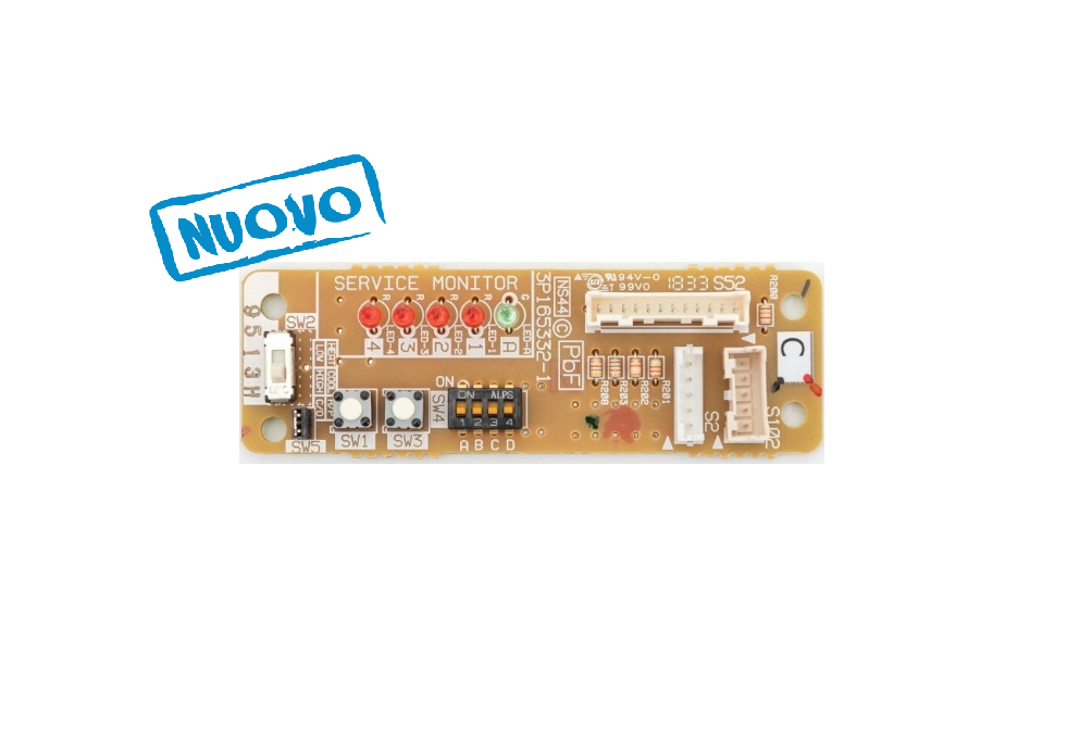 DAIKIN 1684898 P.C.B. Assy Service 3P165332-1