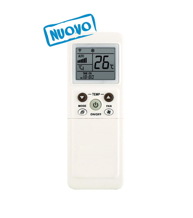 TELECOMANDO UNIVERSALE CLIMATIZZATORE (BIANCO)
