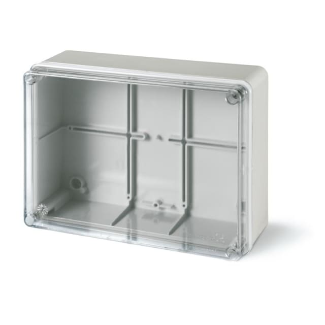 SCATOLA DERIVAZIONE 190X140 IP56 TRASPARENTE (X TERRA)