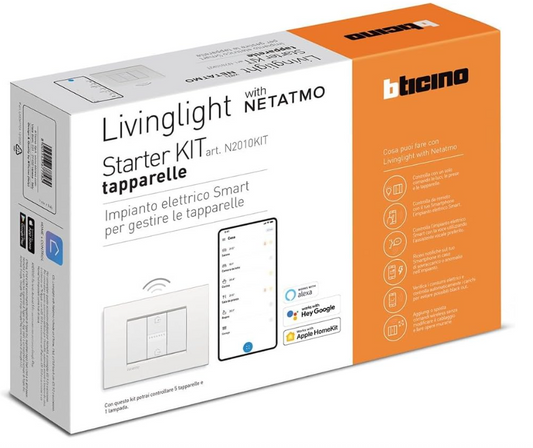 Bticino Starter Kit per gestione luci e tapparelle